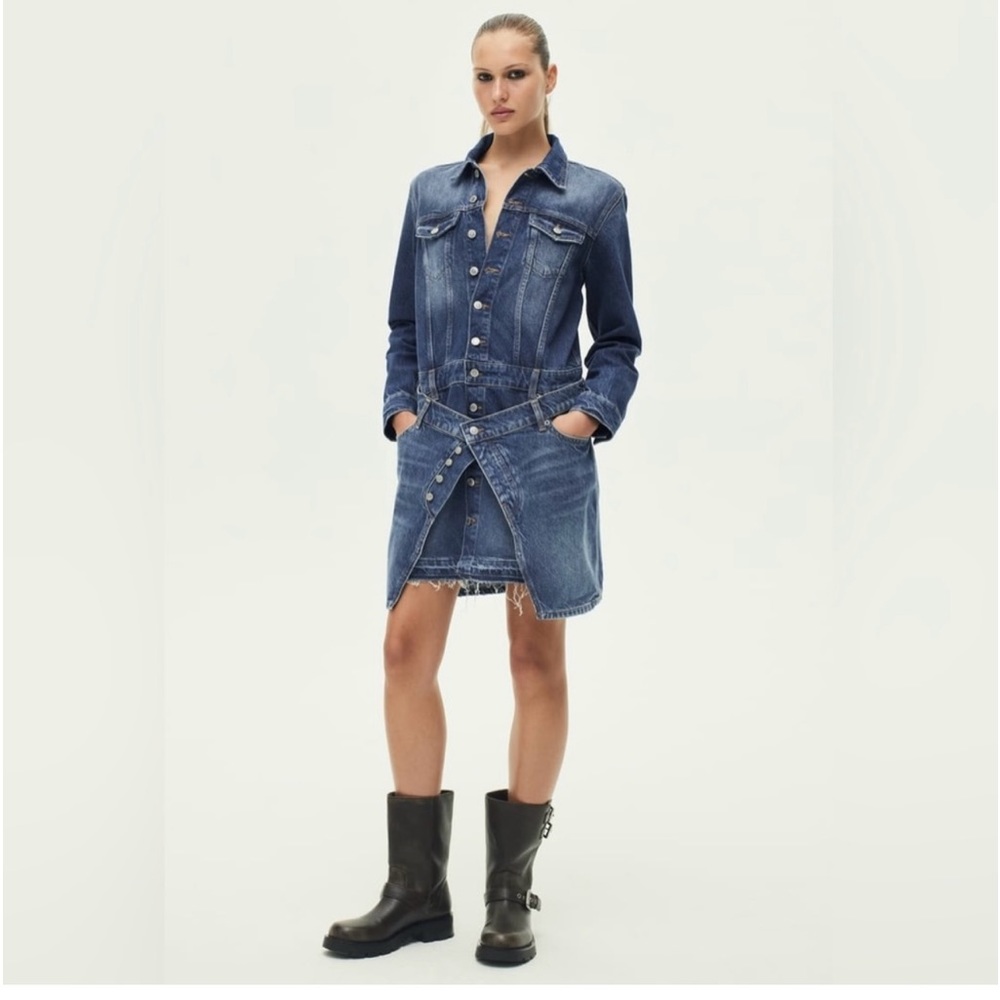 Zara denim dress